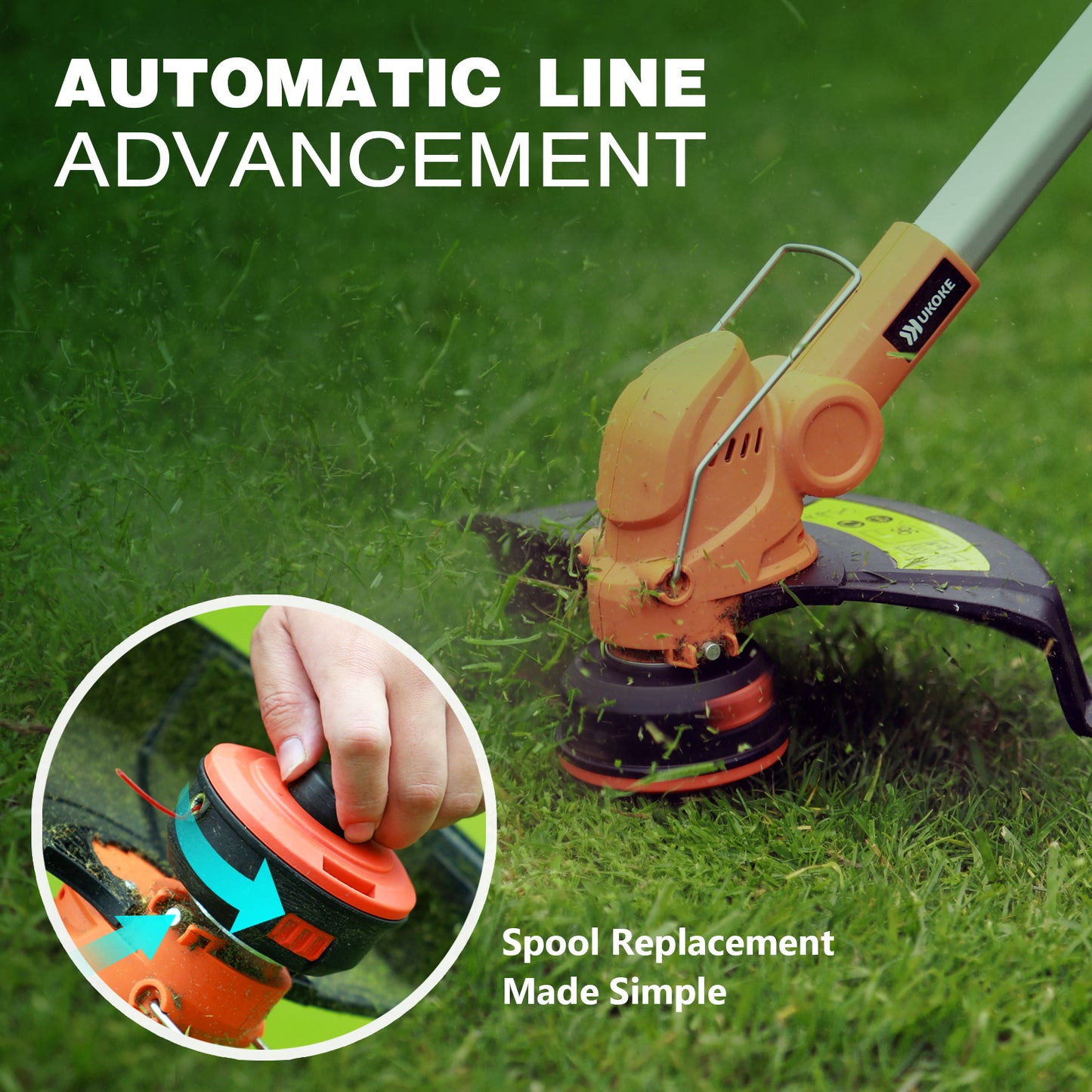Spool for UKOKE ST2308 40V Professional Cordless Grass String Trimmer