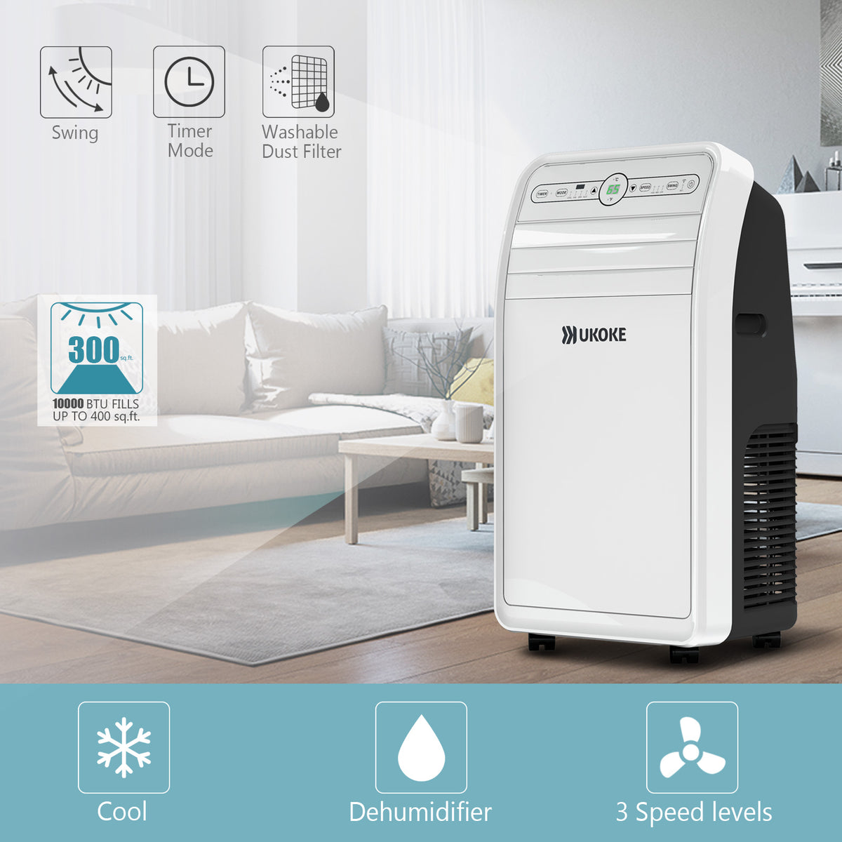 dsf tkp110cw portable air conditioner