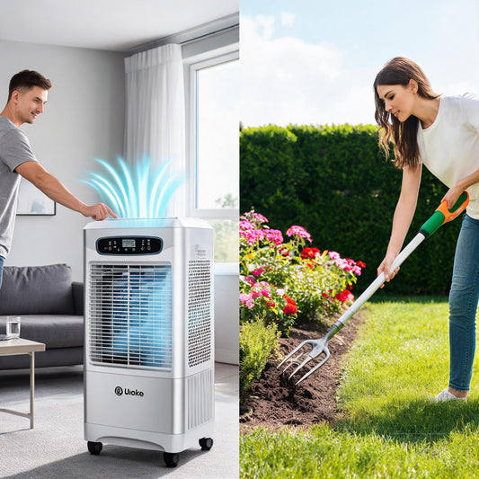 6-in-1 Versatility: How Ukoke’s 4-in-1 Smart Portable AC and Garden Tools Save Space, Time, and Money This Year