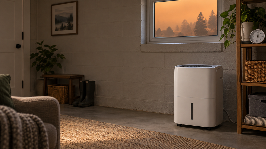 Can You Run a Dehumidifier During Wildfire Smoke? What It Can—and Cannot—Do
