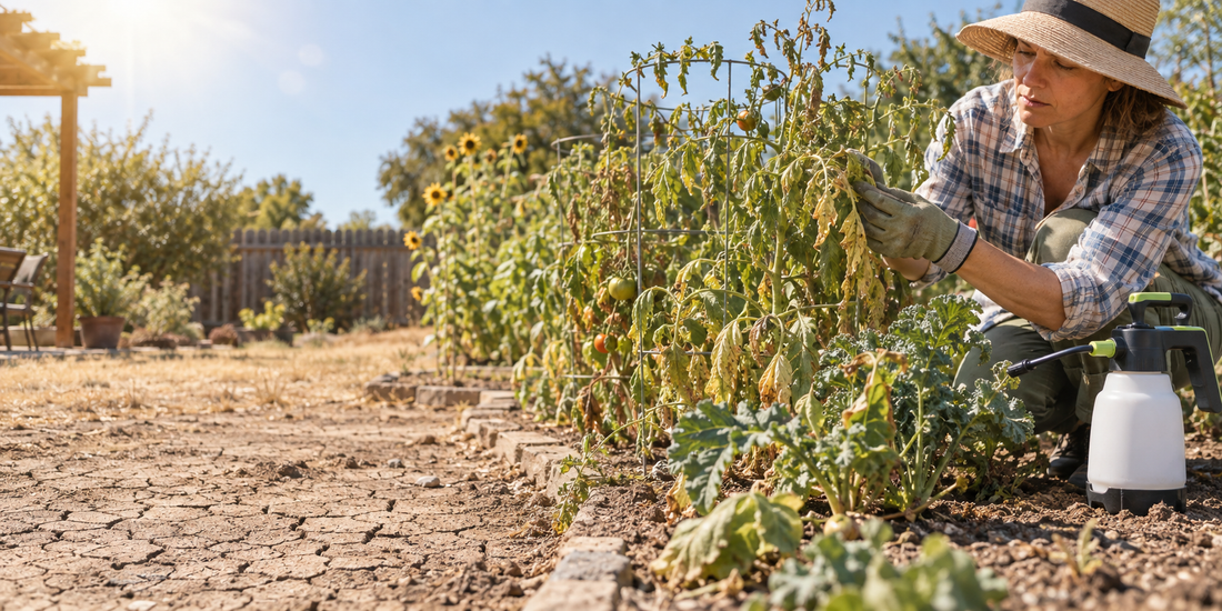 Can You Spray Drought-Stressed Plants? A Heat- and Label-First Checklist