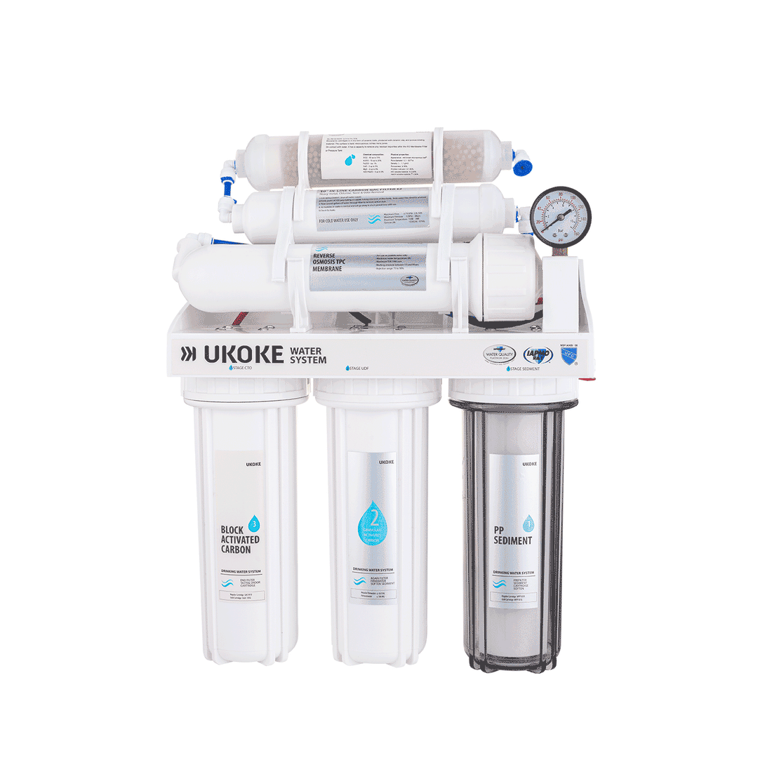 Ukoke water filter system installation