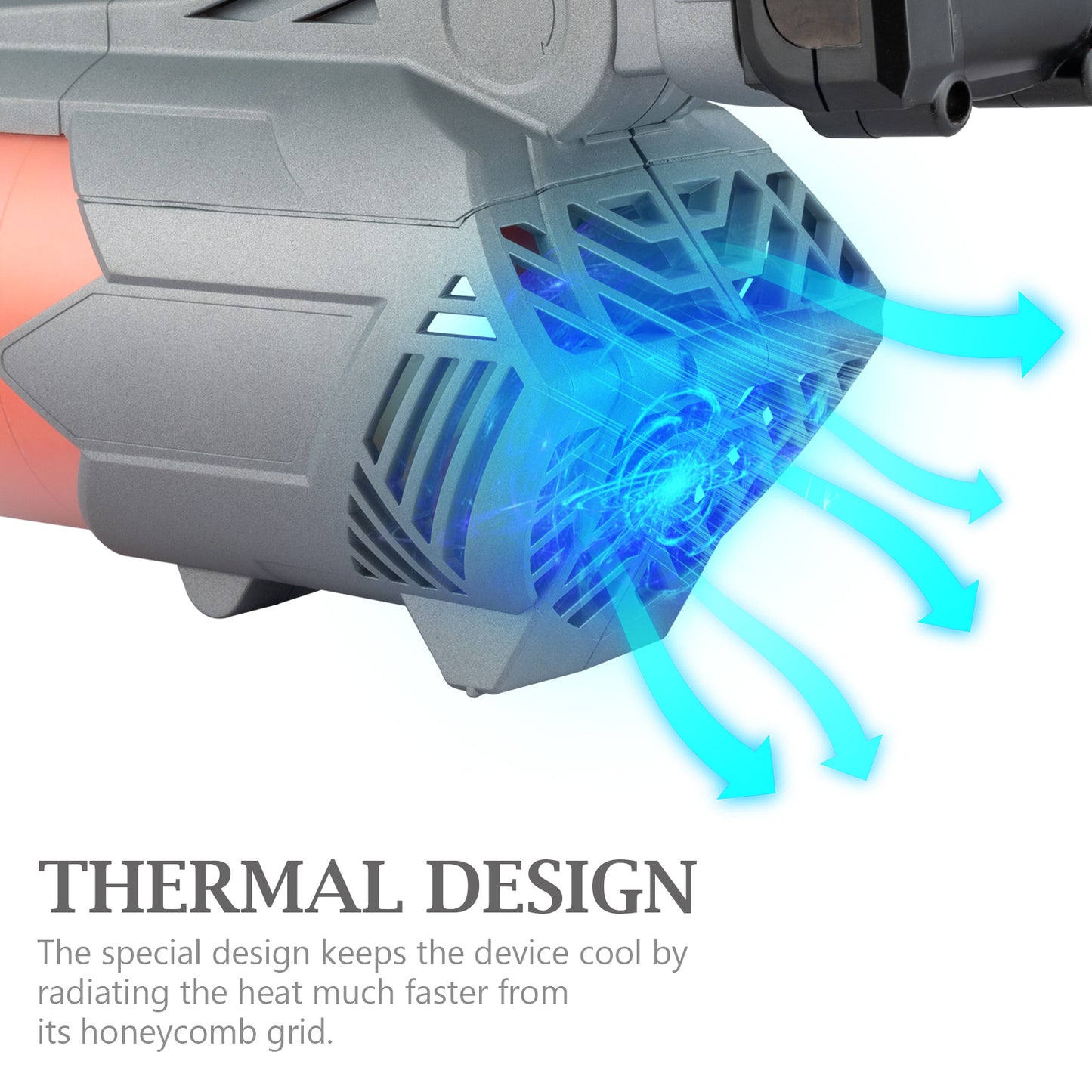 Ukoke 20V Cordless Leaf Blower- 2.0 Ah Brushless Leaf Blower Lithium Battery and Charger Included