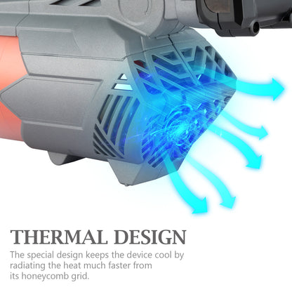 Ukoke 20V Cordless Leaf Blower- 2.0 Ah Brushless Leaf Blower Lithium Battery and Charger Included