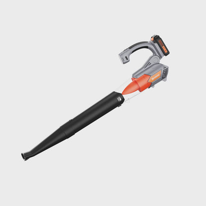 Ukoke 20V Cordless Leaf Blower- 2.0 Ah Brushless Leaf Blower Lithium Battery and Charger Included