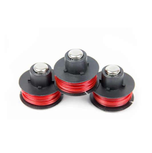 Ukoke Replacement Spools for U02TE Cordless Grass Trimmer, 3-Pack