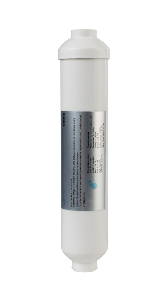 Ukoke 5th Stage Fine Carbon Water Filter Replacement Cartridge for Reverse Osmosis System, 2x10