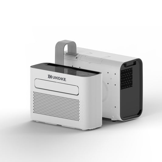 Ukoke USPC06C Caravan Window Air Conditioner, Cools up to 200 Sq.Ft,Works with Alexa, 6500 BTU