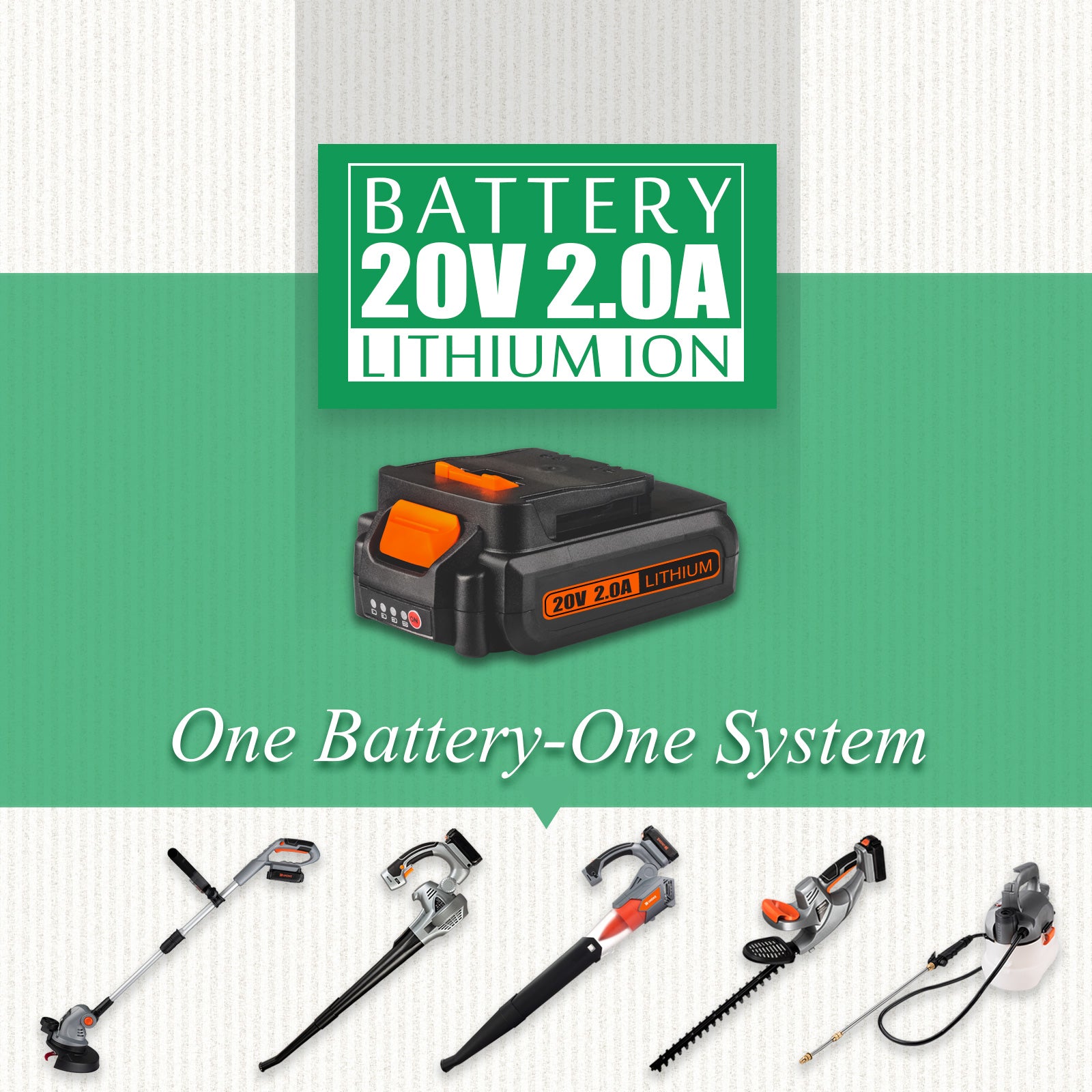 Ukoke 20V(120MPH 458CFM) コードレスリーフブロワー 2.0Ah ブラシレスリーフブロワーツールのみ 雪のゴミ 葉 ホコリを吹き飛ばす Ukoke 20v Lithium Ion Ukoke 20V (120 MPH 458 CFM) Cordless Leaf