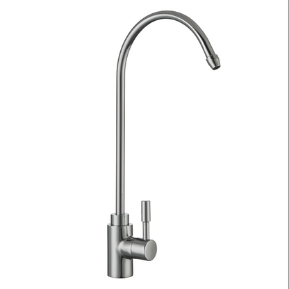 Ukoke Premium Stainless Steel Drinking Reverse Osmosis Water Filtration Systems, 100% Lead-Free RO Faucet, Spotless Chrome